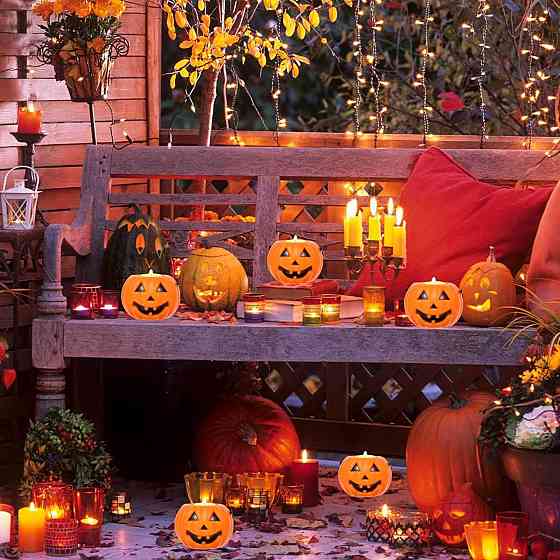 Гарбузові відерця NUOBESTY на Хелловін — набір 8 шт Луцьк