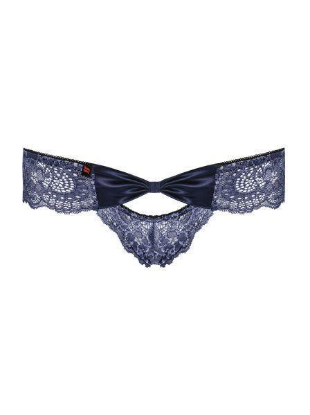 Трусики сині Obsessive Auroria Panties L / XL Sex Aura Київ - фото 5