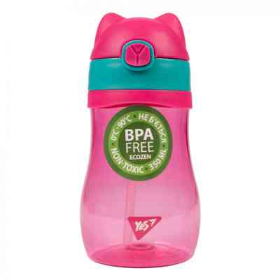 Поильник-непроливайка Yes Fusion 350 мл, рожева (708173) Винница