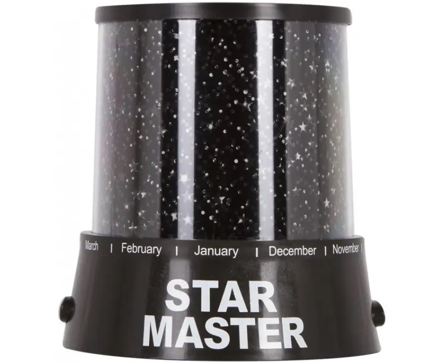 Проектор зоряного неба, нічник Star Master 0238, чорний Винница - изображение 3