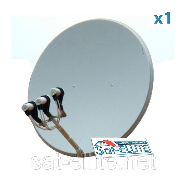 Базовый комплект для 2-х ТВ на 3 спутника - для самостоятельной установки Вінниця - фото 2