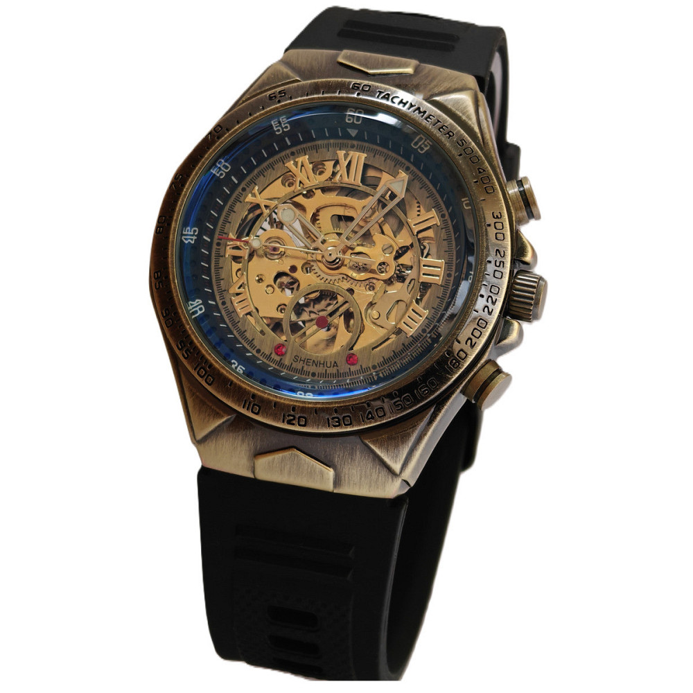 Часы мужские механические Winner Status Rubber (2 ремешка) Киев - изображение 1