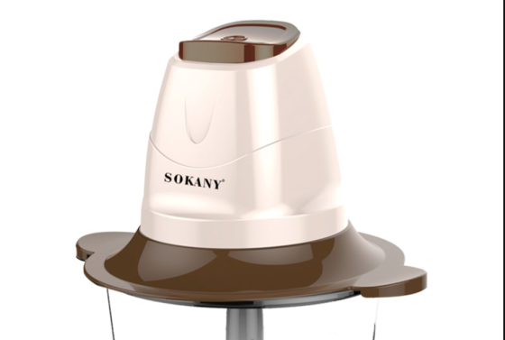 Кухонний подрібнювач Sokany SK-7006 300Вт, чаша 2л, компактний, потужний, для овочів м'яса та продуктів Одеса