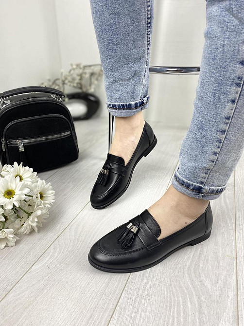 Kadar Туфлі жіночі KADAR 00-0868952 чорні (весна-осінь, шкіра натуральна) (2680) 36-40 Коломыя - изображение 5