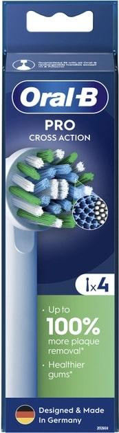 Насадка для зубної електрощітки Braun Oral-B Pro Cross Action EB50RX (4 шт.) ( 29341 ) Харків - фото 3
