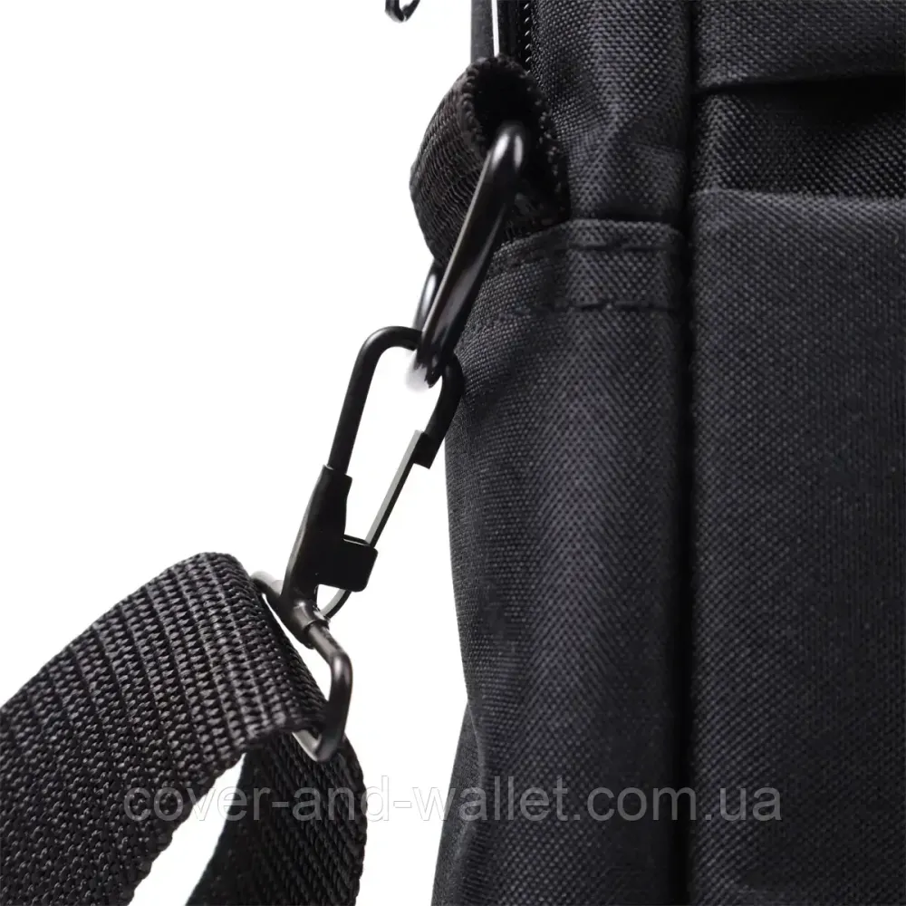 Практичная деловая сумка для ноутбука из качественного полиэстера черного цвета FBR Киев - изображение 6