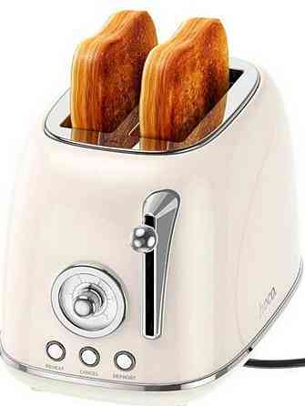 Тостер ретро-дизайн з сучасними технологіями 800 Вт Hoco HJD12A. Харків