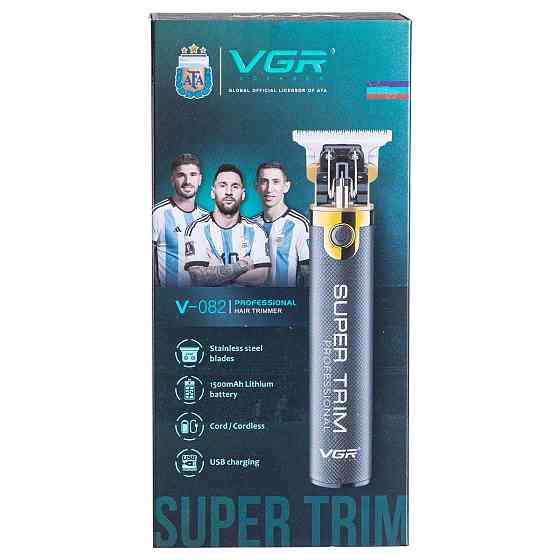 Аккумуляторный триммер для стрижки волос VGR V-082 Киев