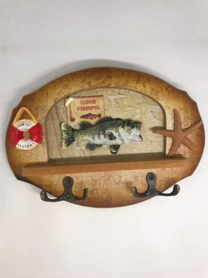 Ключниця для рибалки з гачками 23х16см Вінниця - фото 2