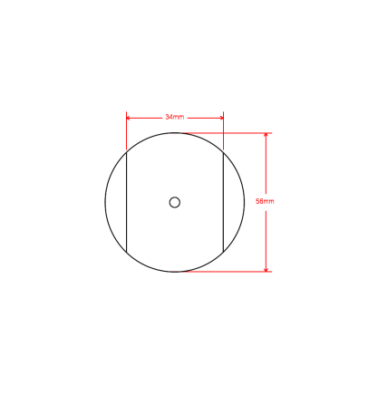 Спецключ для викручування пальця ресори Scania (3/4", 34х56мм) HCB AUTO TOOLS B1050-7 Одеса