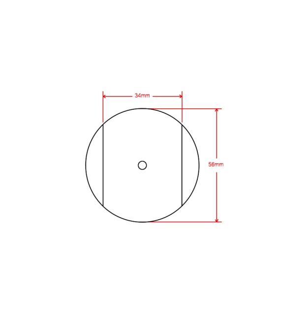 Спецключ для викручування пальця ресори Scania (3/4