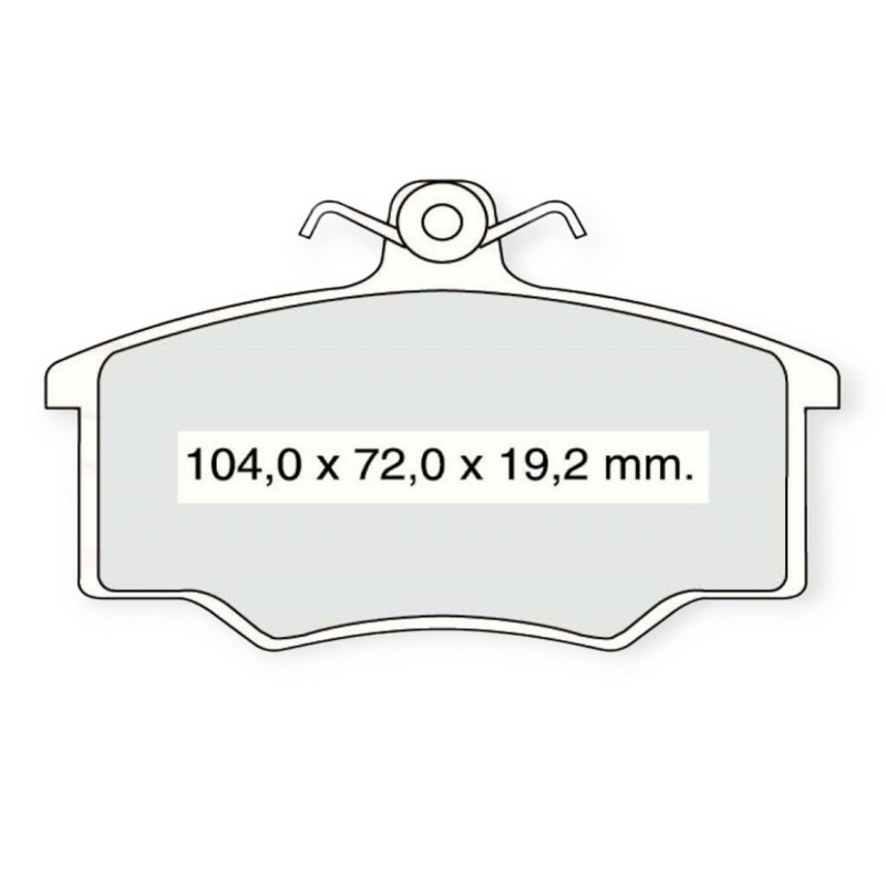 Колодки гальмівні автомобіль Ауді 100 (1976-1982) Мукачево - фото 1