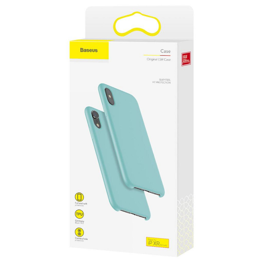 Чохол Baseus для iPhone Xs Max Original LSR Tiffany (WIAPIPH65-ASL03) Київ - фото 6