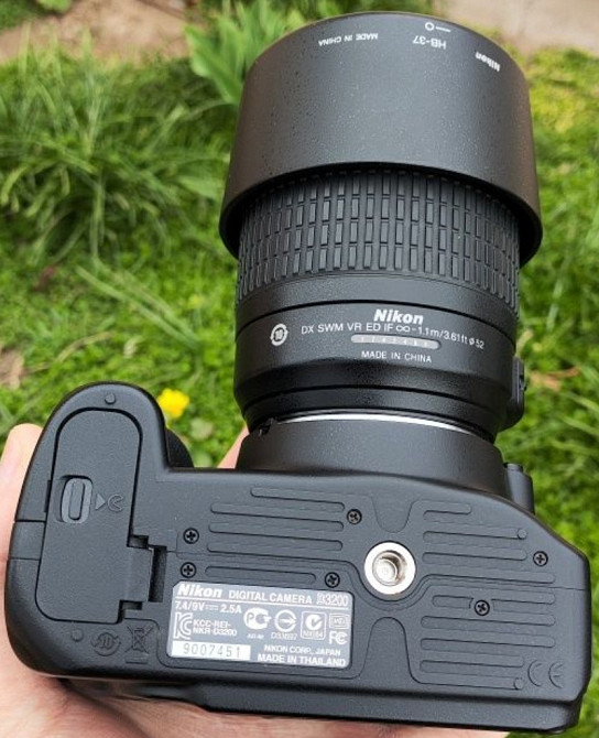 Дзеркальний фотоапарат Nikon D3200+55-200 vr об'єктив Київ - фото 3