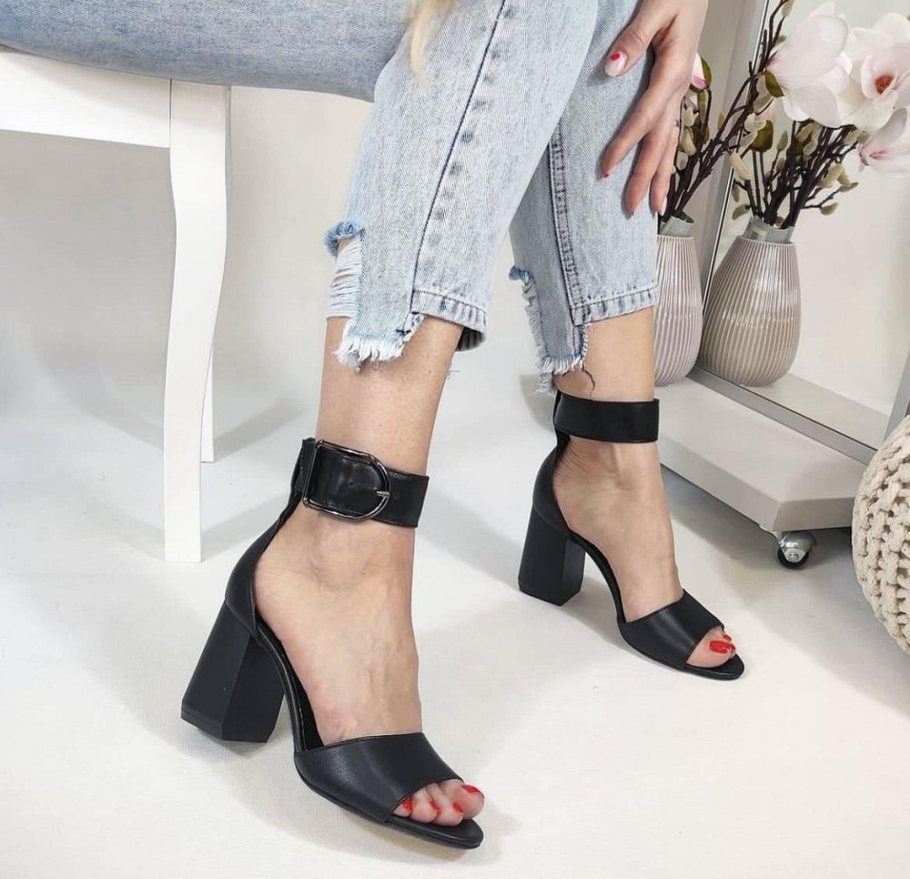 Nivelle Босоніжки жіночі NIVELLE 1972/8010-8050 чорні (літо, шкіра натуральна) (4621) Коломия - фото 1