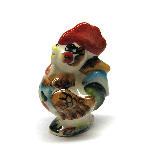 Фігурка Півень гжель Київ - фото 1