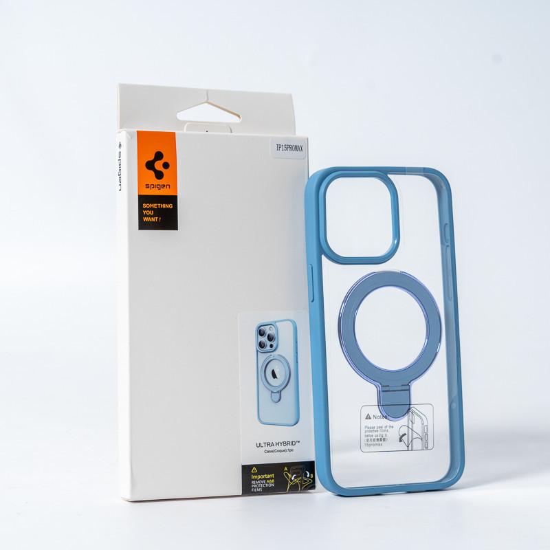 Чохол для смартфона Spigen AAA Magnetic Ring for Apple iPhone 14 Pro Light Blue Київ - фото 2