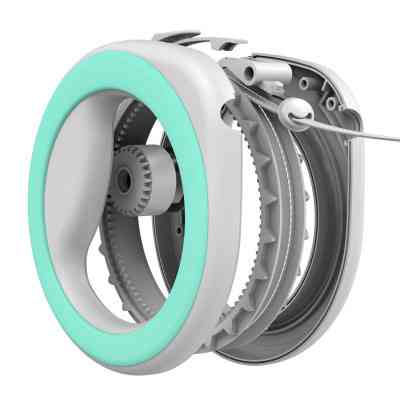 Повідець для собак WAUDOG R-leash світловідбиваюча стрічка XS-M до 40 кг 2.9 м салатовий (81275) Вінниця