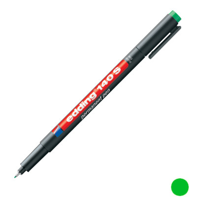 Маркер Edding перманентний Permanent ОНР E-140 S 0.3 мм Зелений (e-140/04) Вінниця - фото 2