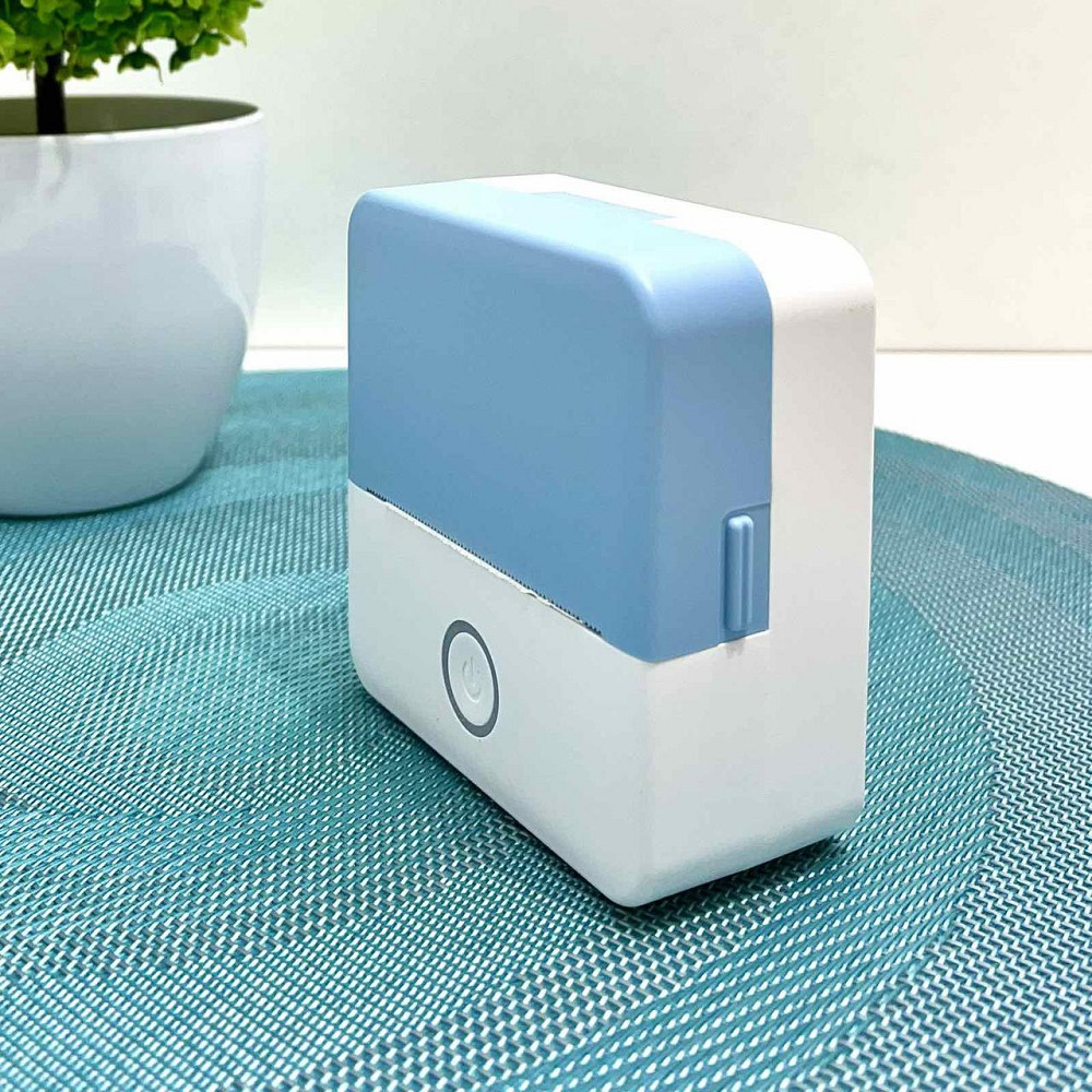 Принтер-міні дитячий портативний друк із смартфона Синій (C 65320) Чернігів - фото 6