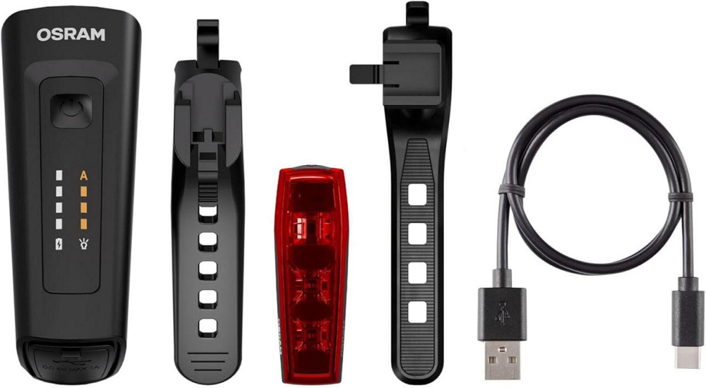 Комплект світлодіодних ліхтарів для велосипеда зі стоп-сигналом Osram LEDsBike Race 80 Харків - фото 9