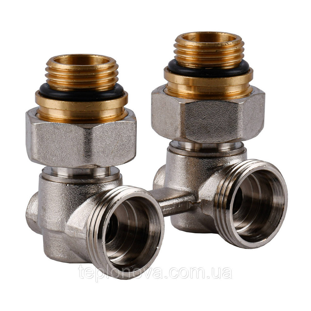 Вузол нижнього під'єднання панельного радіатора SOLOMON NV 5102 кутовий кульовий 3/4| Чернівці - фото 1