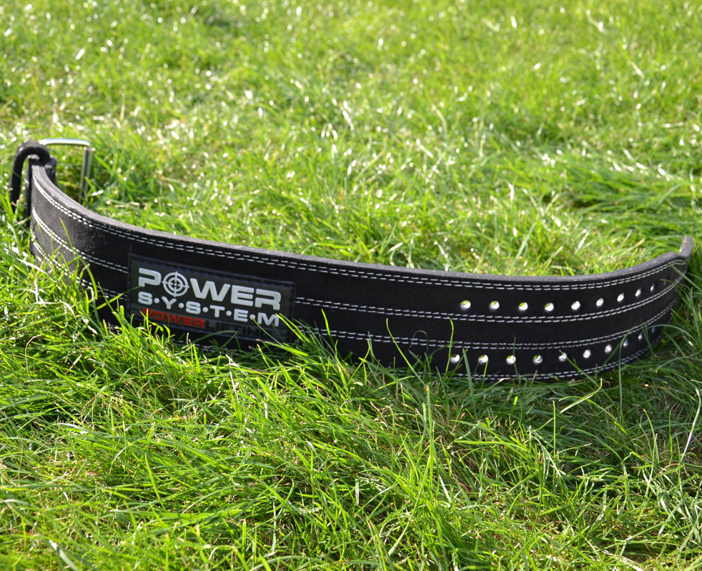 Пояс для пауерліфтингу Power System PS-3800  PowerLifting шкіряний Black M Киев - изображение 9