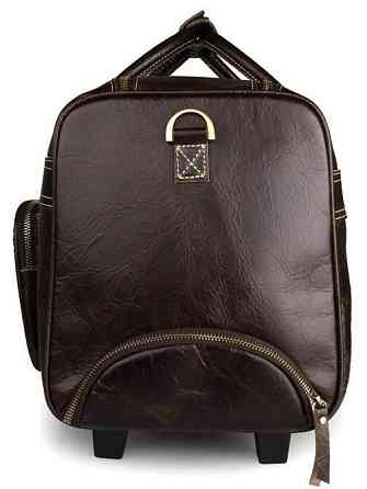 Сумка дорожная Vintage 14253 на колесах Коричневая Киев