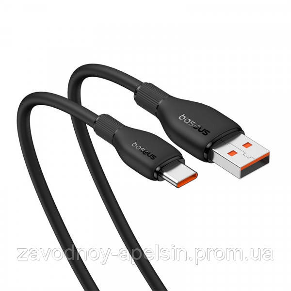 USB Type-C кабель силіконовий 3 A 1,2 м 100 W (baseus) Одеса - фото 1