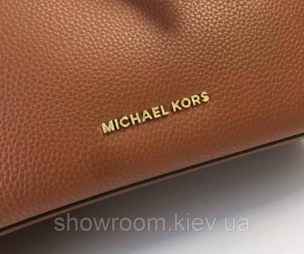 Брендова жіноча сумочка MK Emilia brown Київ - фото 6