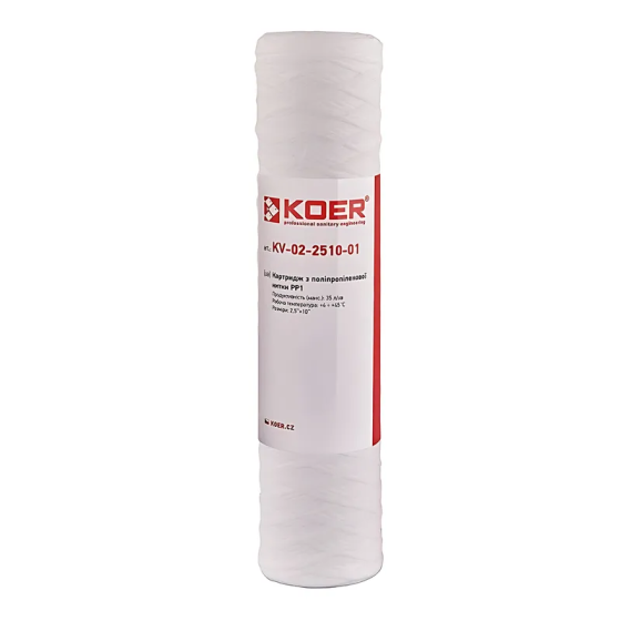 Картридж із поліпропіленової нитки PP1 KOER KV.0101   ( KR3159 ) 23346 Харьков