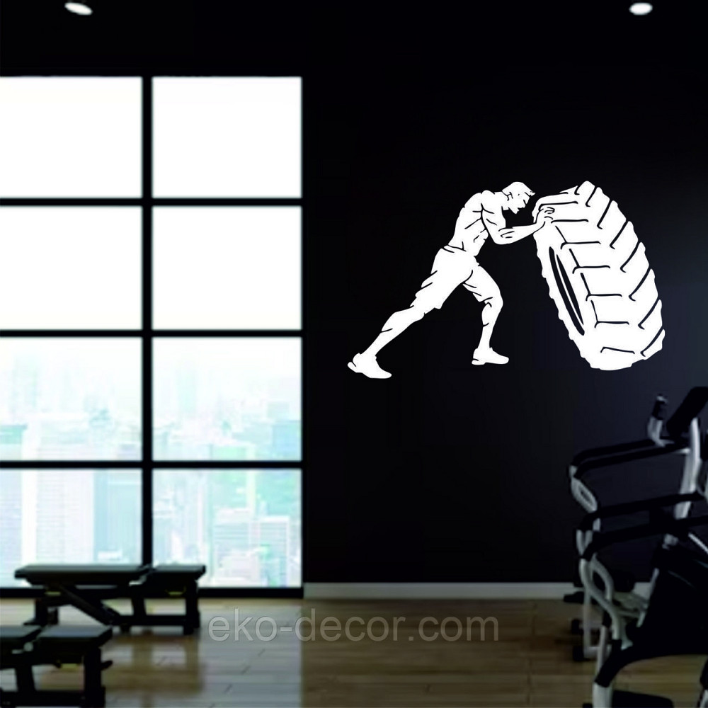 Декоративне настінне Панно «Кросфіт», Декор на стіну Київ - фото 4