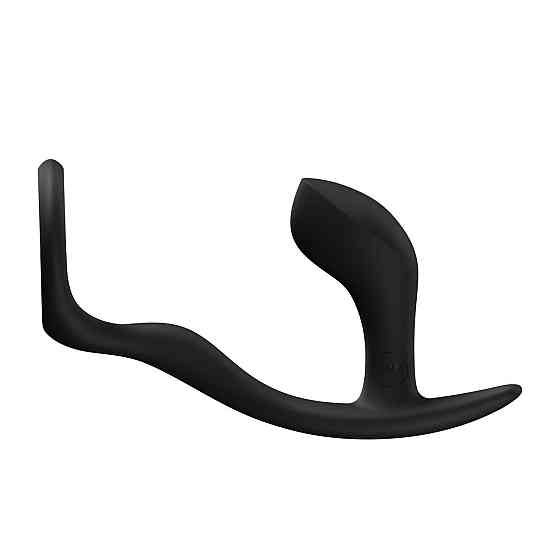 Анальна пробка з ерекційним кільцем Fun Factory BOOTIE RING Black (м'яте паковання!!!) Sex Aura Київ