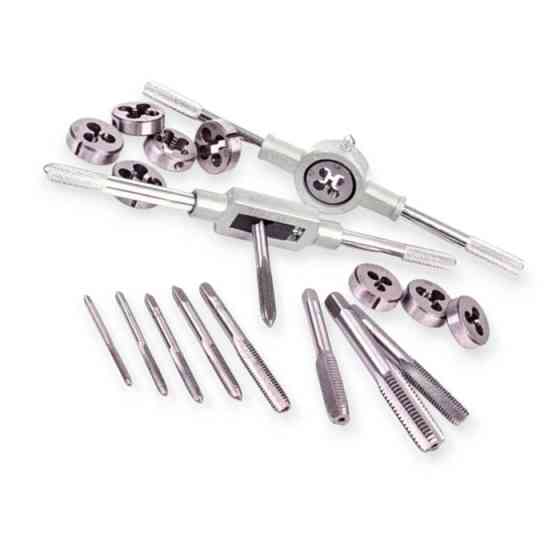 Набір плашок та мітчиків 20 шт кейс пласт. Мукачево