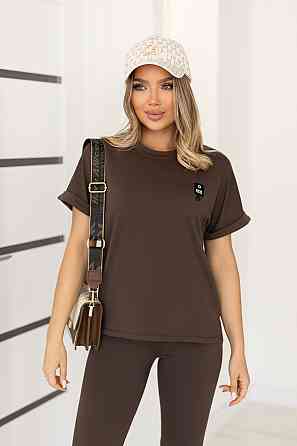 Спортивный летний костюм Total 50-52, Шоколадный Киев