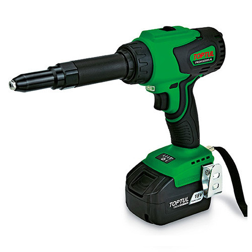 Електрозаклепочник 3.2, 4.0, 4.8, 6.4 мм 9000N 0-1422об/хв TOPTUL KPR-064ME Чернігів - фото 1