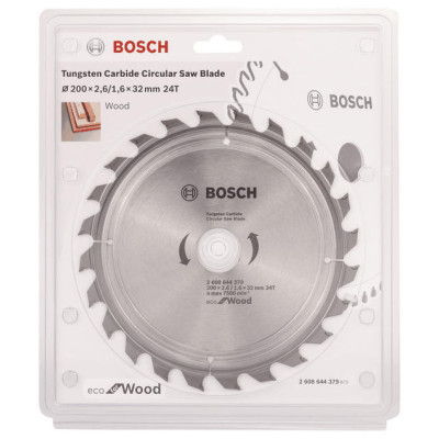 Круг отрезной Bosch ECO WO 200x32-24T (2.608.644.379) Винница - изображение 2