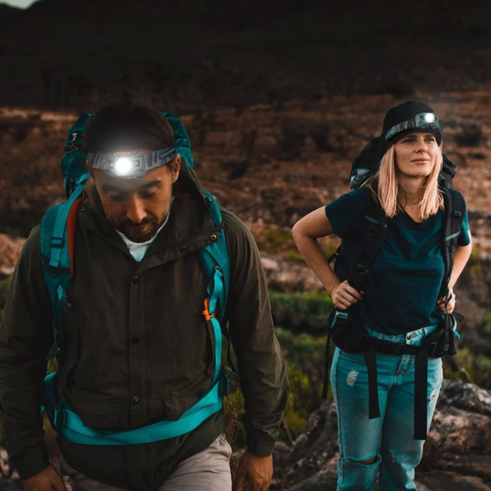 Ліхтар налобний Naturehike TD-02 NH00T002-D, біло-червоний Киев - изображение 3