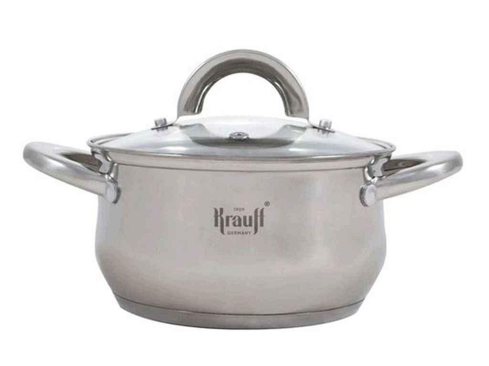Каструля з кришкою 5,8л 24см 26-238-077 ТМ KRAUFF Київ - фото 1