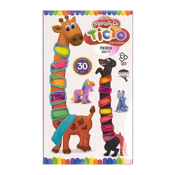 Набір креативної творчості "Тісто для ліплення MASTER DO" TMD-19-01U укр Вінниця