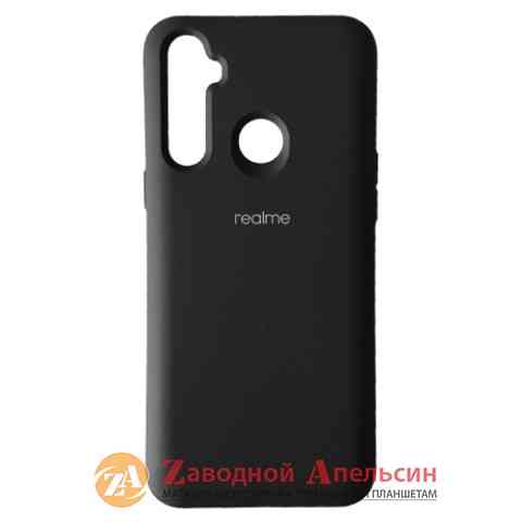 Realme C3 6i 5i силиконовый чехол Silicone Cover black Одесса