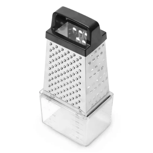 Терка (4 типи лез) з контейнером нержавіюча сталь KAMILLE Житомир - фото 4