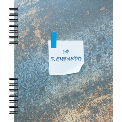 Блокнот Optima В5 пластикова обкладинка, спіраль, 60 аркушів, клітинка (O25926) Вінниця - фото 1