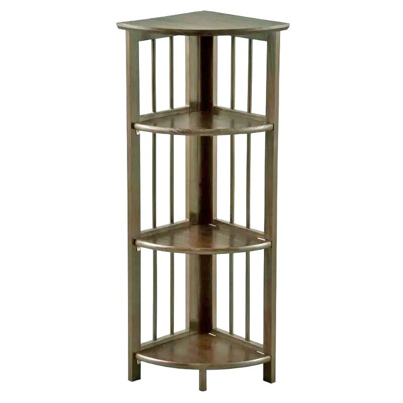 Стеллаж угловой для ванной 