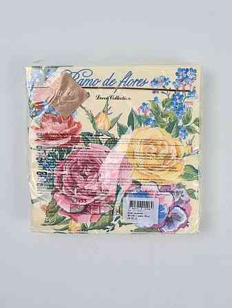 Серветки паперові (ЗЗХЗЗ, 18 шт.) "Букет кохання" Luxy (1 пачка) Харків