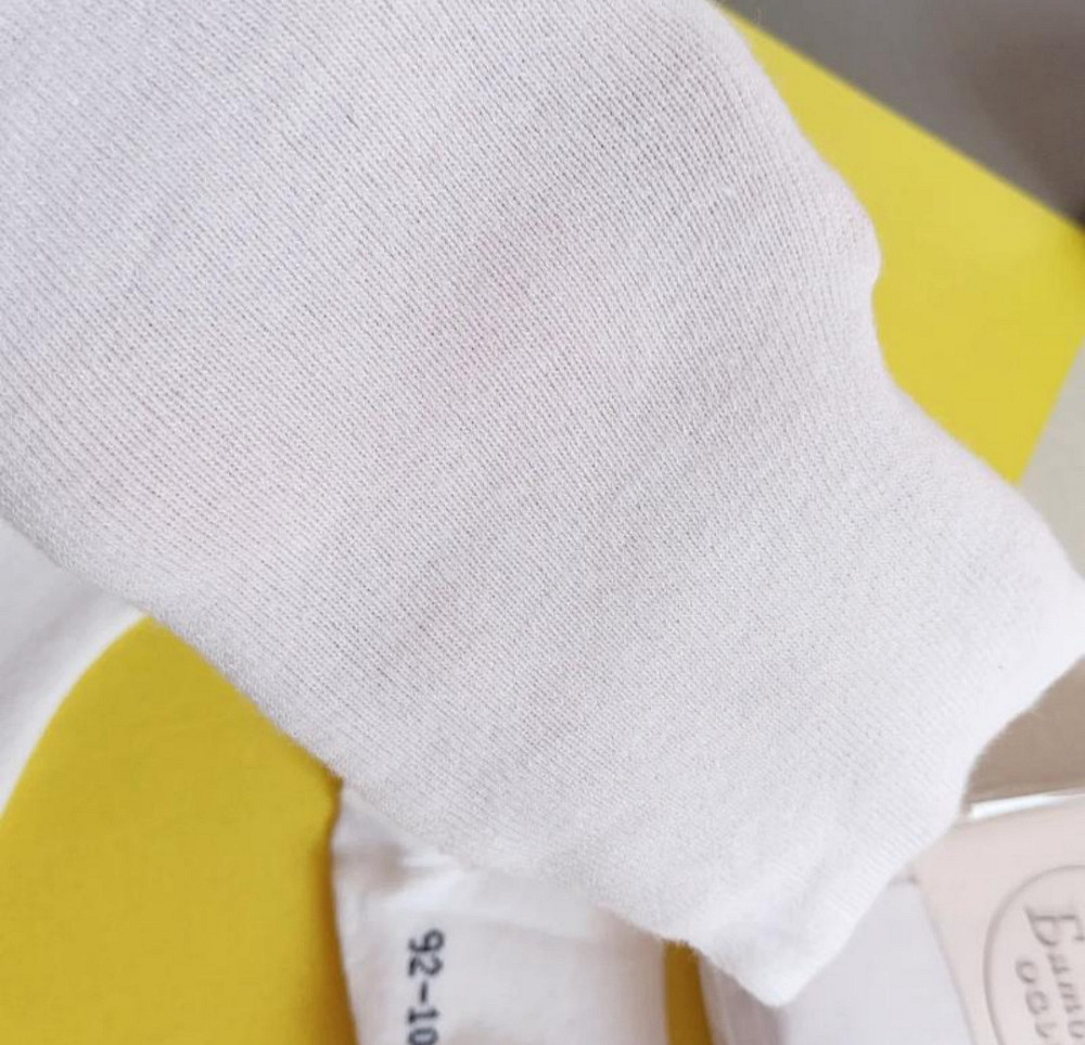 Колготки детские белые в размере 128-140см. Киев - изображение 1