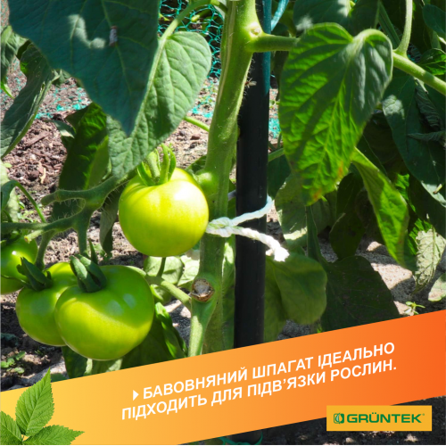 Шпагат коттоновий Gruntek Cotton twine 3 мм150 м Одеса - фото 6