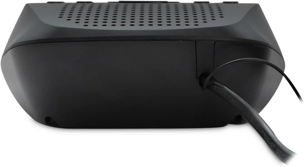 Радиочасы будильник Metronic цифровые красная подсветка двойной будильник таймер сна сетевой черный Киев - изображение 5