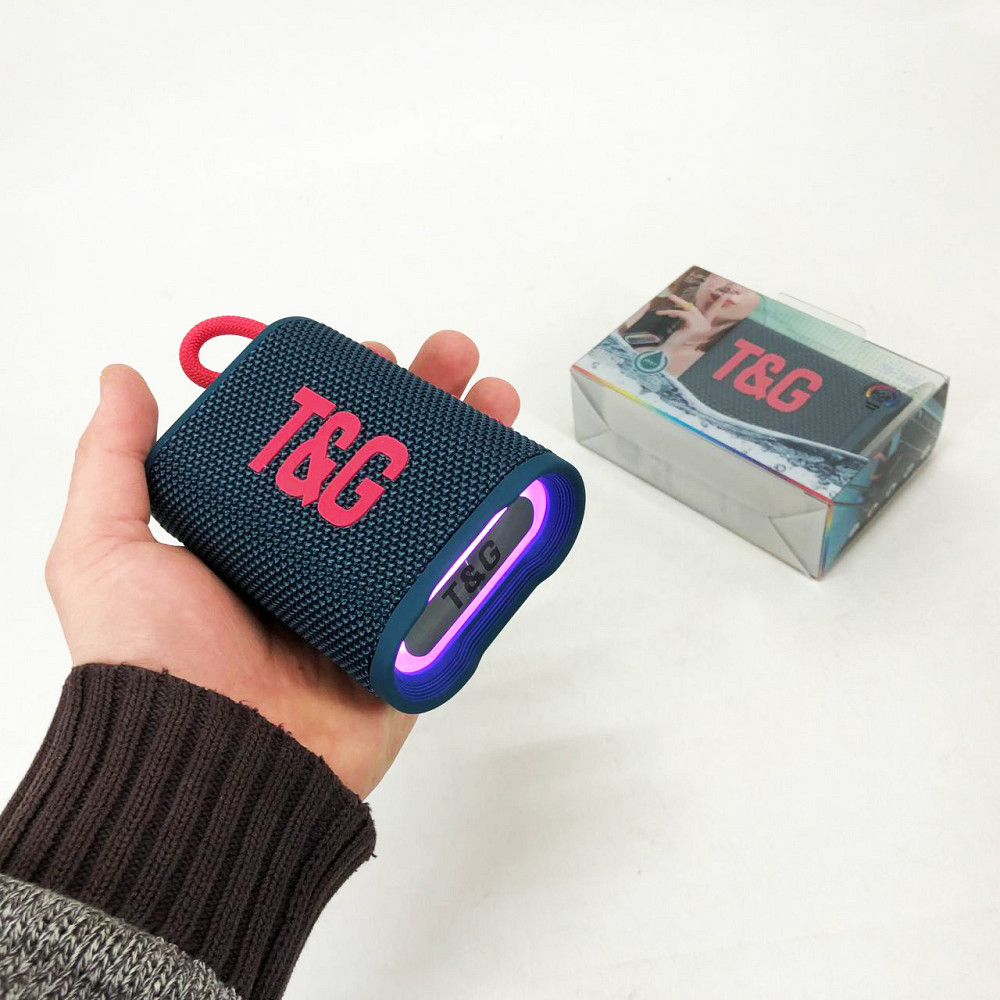 Світломузична портативна колонка, Якісна Bluetooth колонка музична з підсвічуванням bluetooth TU-82 Львів - фото 9