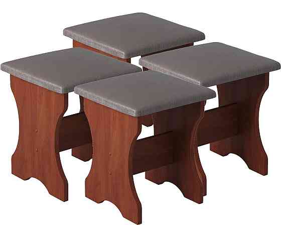 Четыре табуретки (комплект 4 шт) 35х35х44 см - Яблоня Львов